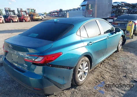2025 Toyota Camry Le из США, поврежденный, VIN 4T1DAACK1SU568265